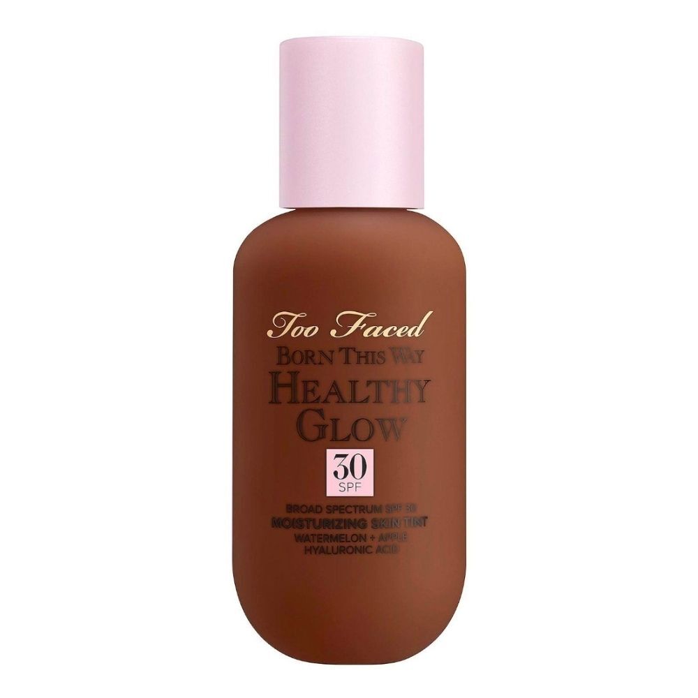 Too Faced Born This Way Healthy Glow SPF 30 Skin Tint Foundation In Sable NIB